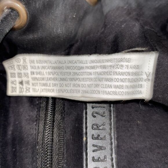 Forever 21 boho crossbody bucket bag Peruvian Aztec style multi colored. - Picture 9 of 12